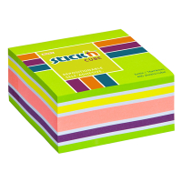Stick'n neon green self-adhesive notes cube,400 sheets, 76mm x 76mm 21537 201739