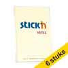 Stick'n pastel yellow notes 152mm x 102mm (6-pack) 201727 - 1