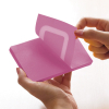 Stick'n pink 360 degrees adhesive edge notes 76mm x 76mm 21554 201755 - 2