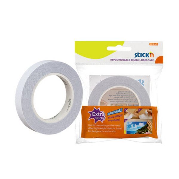 Stick'n repositionable double-sided tape 12mm x 12m 24007 201711 - 1