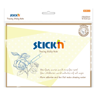 Stick'n self-adhesive notes transparent,150mm x 203mm (30-pack) 21820 400896