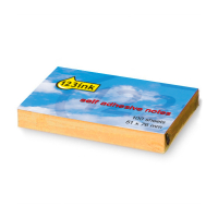 Sticky Notes 51 x 76mm | 100 sheets orange | 123ink 300470