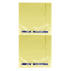 Sticky Notes 75 x 75mm | 100 sheets yellow repositionable | Quick Note | 12-pack
