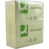 Sticky Notes 76 x 127mm | 100 sheets repositionable | Q-Connect Quick Note | 12-pack
