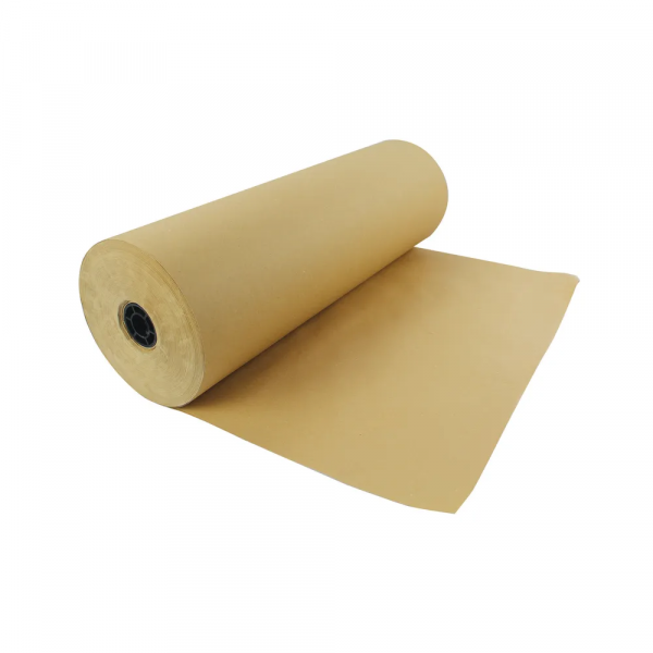 Strong Imitation brown kraft paper roll, 600mm x 250m 70017 500743 - 1