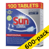 Dishwasher tablets | Sun Professional Classic | 600-pack SSU00099 - 1