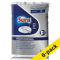 Sun Professional dishwasher salt, 2kg (6-pack)  SSU00145