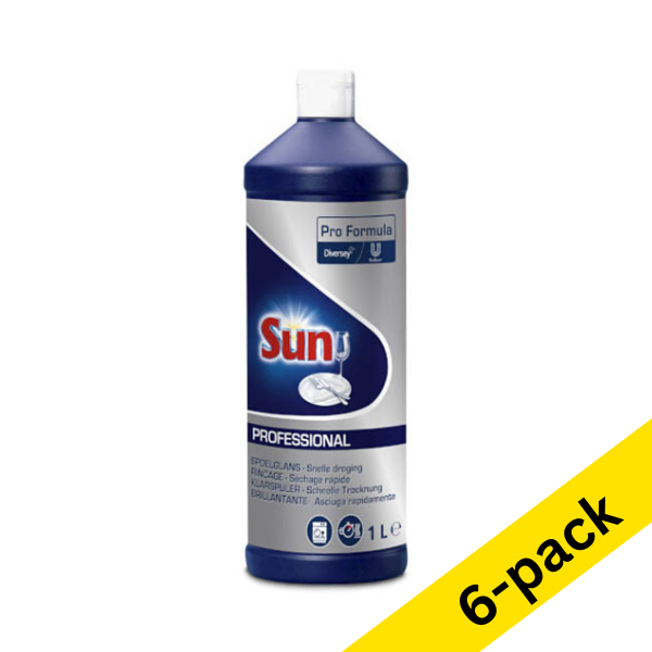 Rinse aid 1L x6 | Sun Pro Formula SSU00183 - 1