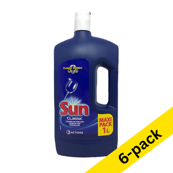 Rinse aid 1L x6 | Sun SSU00121 - 1