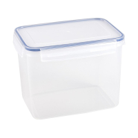 Sunware Basic transparent food container with clips, 3.6 litres 55002709 216795