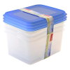 Sunware Club Cuisine transparent/blue freezer containers set, 1.5 litres 76700663 216783 - 4