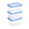 Sunware Club Cuisine transparent/blue freezer containers set, 1.5 litres 76700663 216783 - 1