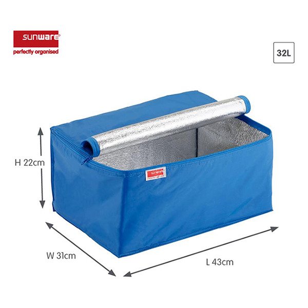 Cooler bag for folding crate 32L | Sunware 216564 - 2