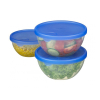 Food container 1.7L | transparent/blue | Sunware Club Cuisine 216787 - 2