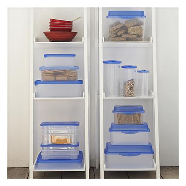 Food container (3.8 litre, transparent/blue) | Sunware Club Cuisine 216790 - 2