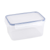 Food container with fasteners 2.4L | transparent | Sunware Basic 216794 - 1