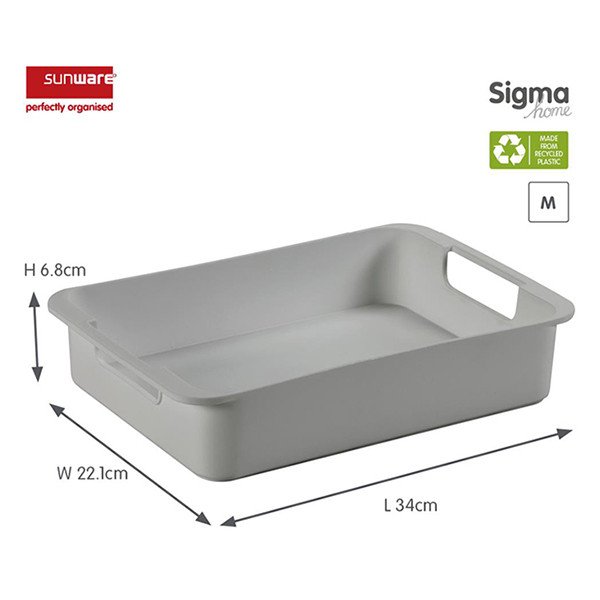 Insert tray for storage box | grey | Sunware Sigma Home 216769 - 2