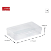Sunware Q-line transparent storage box, 1.8 litres 84700409 216567 - 2