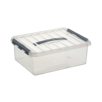 Sunware Q-line transparent storage box, 12 litres 78600609 216531