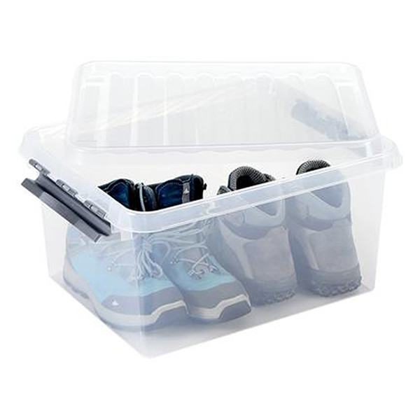 Sunware Q-line transparent storage box, 36 litres 78500609 216536 - 4