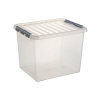 Sunware Q-line transparent storage box, 52 litres 79900609 216537 - 1