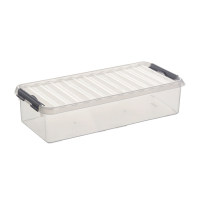 Sunware Q-line transparent storage box, 6.5 litres 82200609 216533