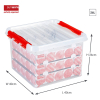 Sunware Q-line transparent storage box for Christmas decorations, 26 litres 81411605 216570 - 2