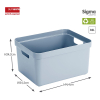 Sunware Sigma Home blue-grey large storage box, 32 litres 09800682 216771 - 2