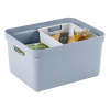 Sunware Sigma Home blue-grey large storage box, 32 litres 09800682 216771 - 3