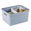 Sunware Sigma Home blue-grey large storage box, 32 litres 09800682 216771 - 3