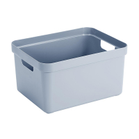 Sunware Sigma Home blue-grey large storage box, 32 litres 09800682 216771