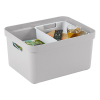 Sunware Sigma Home large grey storage box light, 32 litres 09800681 216770 - 3