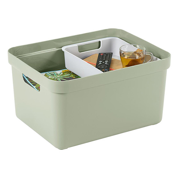 Sunware Sigma Home large light green storage box, 32 litres 216772 - 3