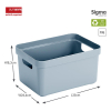 Sunware Sigma Home small storage box blue-grey, 13 litres 09600682 216766 - 2