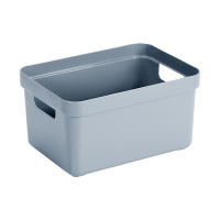 Sunware Sigma Home small storage box blue-grey, 13 litres 09600682 216766