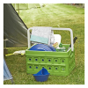 Sunware Square nature-green/white folding crate with handle, 24 litres 57500606 216556 - 5