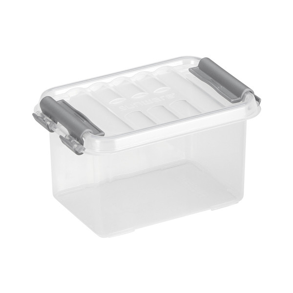 Storage box 0.4L | transparent | Sunware Q-line 216525 - 1