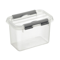 Storage box 0.8L | transparent | Sunware Q-line 216526