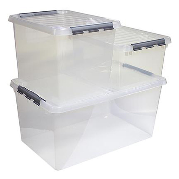 Storage box 120L | transparent | Sunware Q-line 216544 - 3