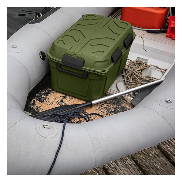 Storage box (130 litre, green/black) | Sunware Q-line 216759 - 4