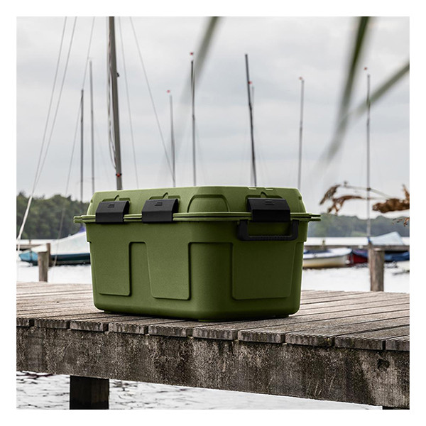 Storage box (130 litre, green/black) | Sunware Q-line 216759 - 6
