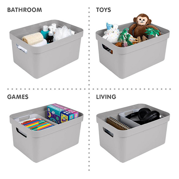 Storage box (13 litre, grey) | Sunware Sigma Home 216765 - 3