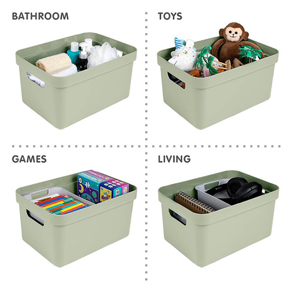Storage box (13 litre, light green) | Sunware Sigma Home 216767 - 3