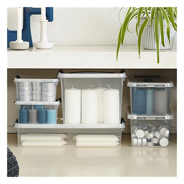 Storage box 22L | transparent | Sunware Q-line 216532 - 4