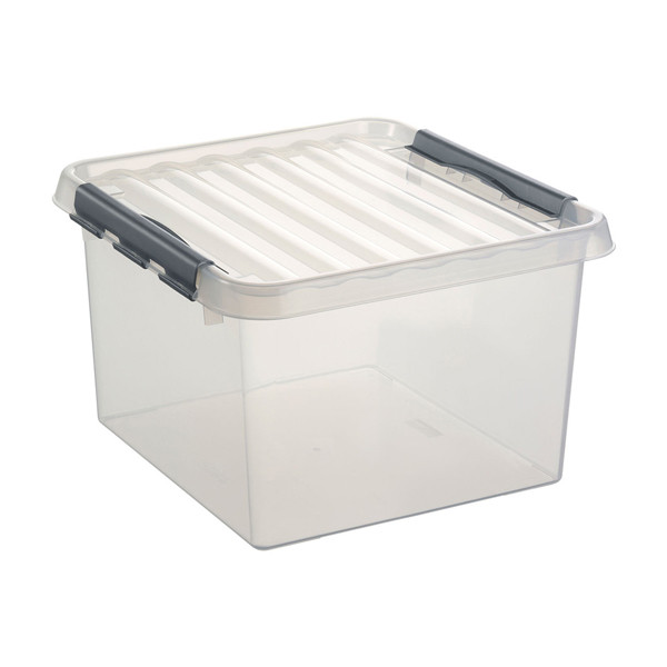Storage box 26L | transparent | Sunware Q-line 216541 - 1