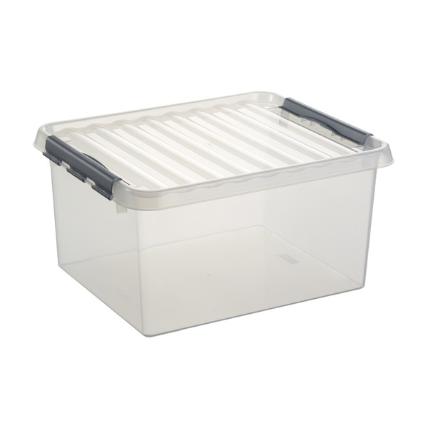 Storage box 36L | transparent | Sunware Q-line 216536 - 1