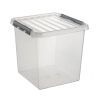 Storage box 38L | transparent | Sunware Q-line