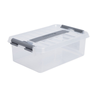 Storage box 4L | transparent | Sunware Q-line 216528