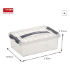 Storage box 4L | transparent | Sunware Q-line 216528 - 2