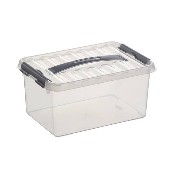 Storage box 6L | transparent | Sunware Q-line 216529 - 1